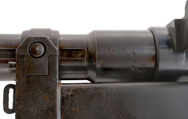 第二次大戦期 イギリス軍 ボーイズ Mk I 対戦車ライフルのシリアルNo.刻印の詳細