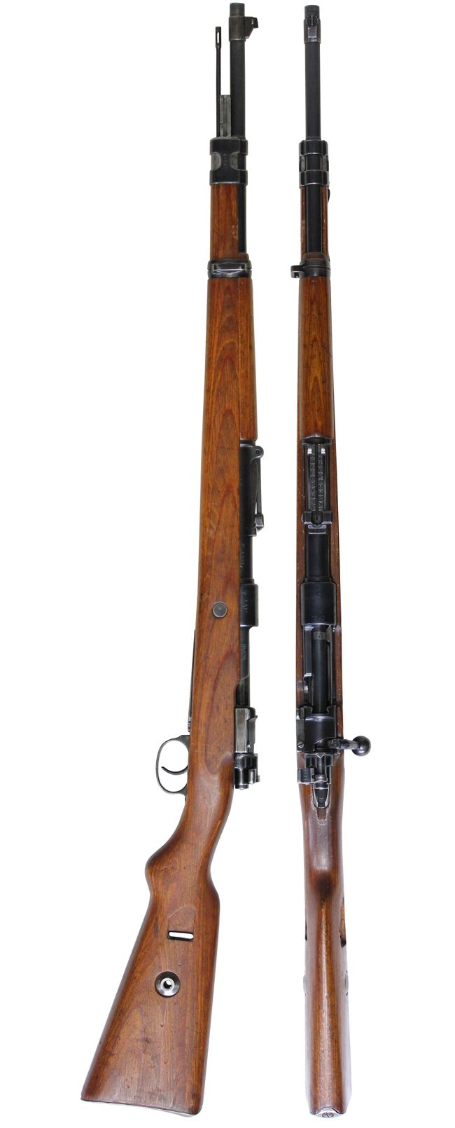 第二次大戦期 ドイツ軍 Kar.98k 小銃の全体・側面ビュー その2