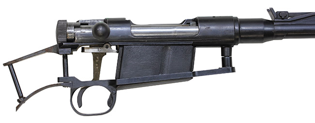 第二次大戦期 シャム王国 (現在のタイ王国) 陸軍 シャム 66式小銃の機関部内部構造の詳細