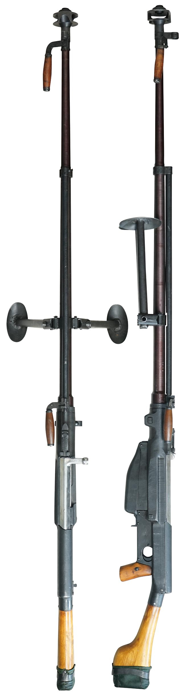 第二次大戦期 ソビエト軍 PTRS 1941 対戦車ライフルの全体・側面ビュー その2
