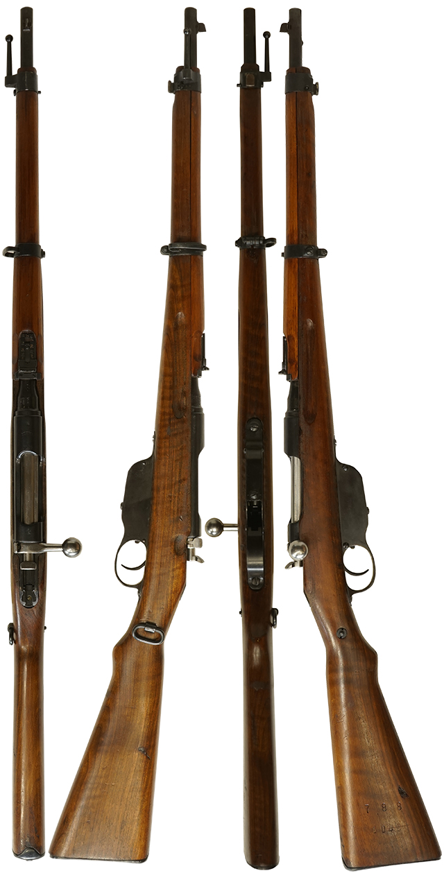 オーストリア ステアー・マンリッカー M95/30 騎兵銃の全体・側面ビュー