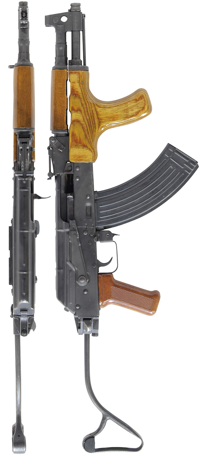 冷戦期 ルーマニア軍 PM md. 90 カービンの全体・側面ビュー その1