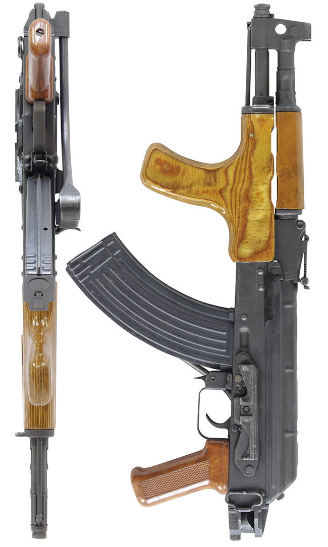 冷戦期 ルーマニア軍 PM md. 90 カービンの全体・側面ビュー その2