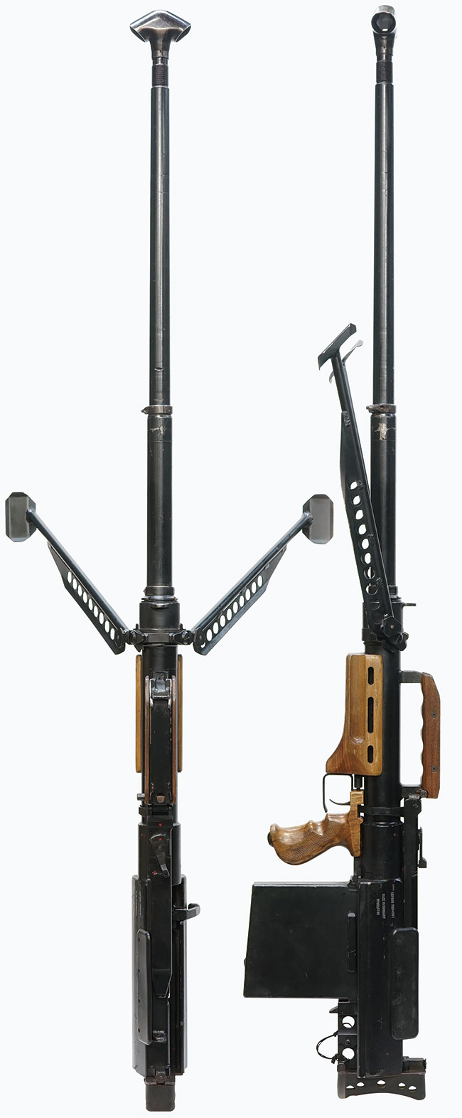 冷戦期 ハンガリー軍 ゲパード M5 対物ライフルの全体・側面ビュー その2