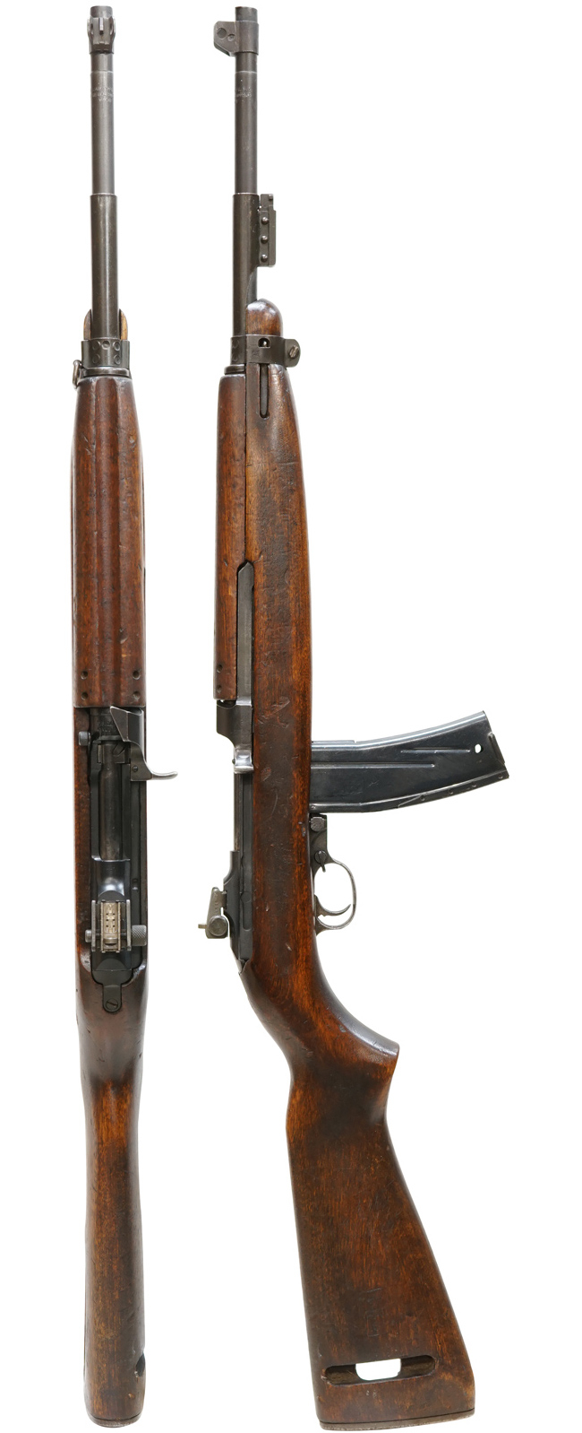 アメリカ軍 M2 カービンの全体・側面ビュー その1