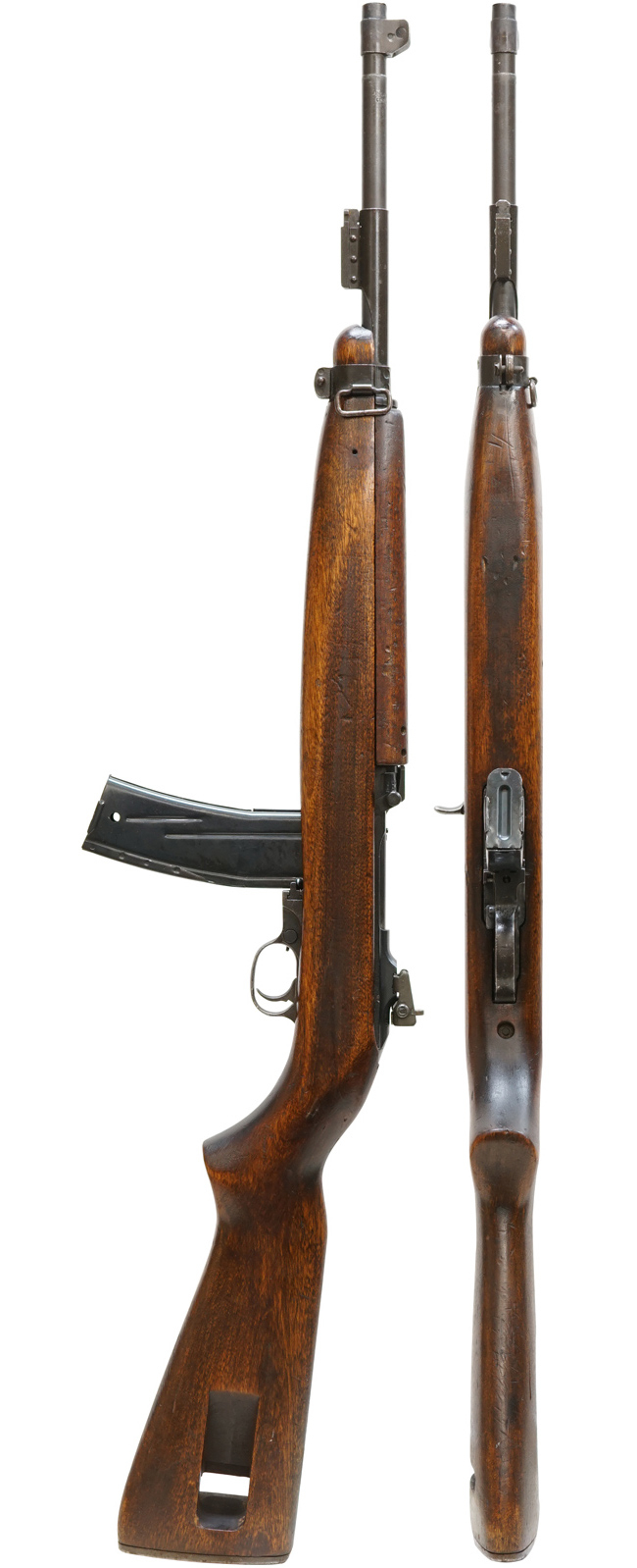 アメリカ軍 M2 カービンの全体・側面ビュー その2