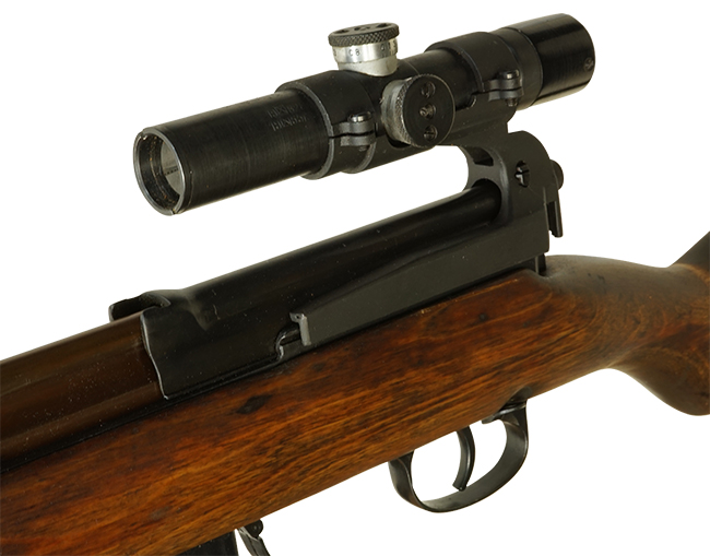 第二次大戦期 ソビエト軍 トカレフ SVT 1940 自動小銃のPU スコープの詳細