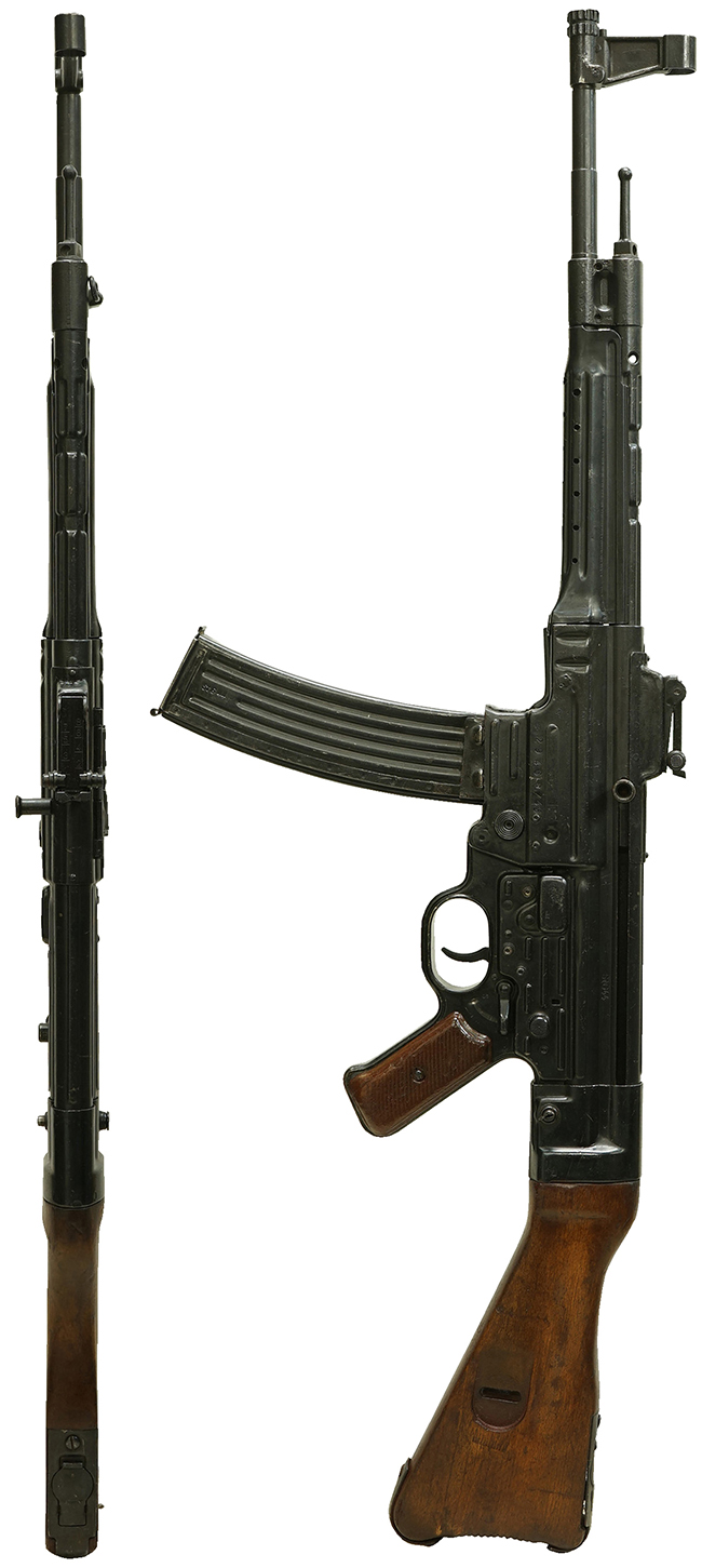 第二次大戦期 ドイツ軍 StG44 突撃銃の全体・側面ビュー 2