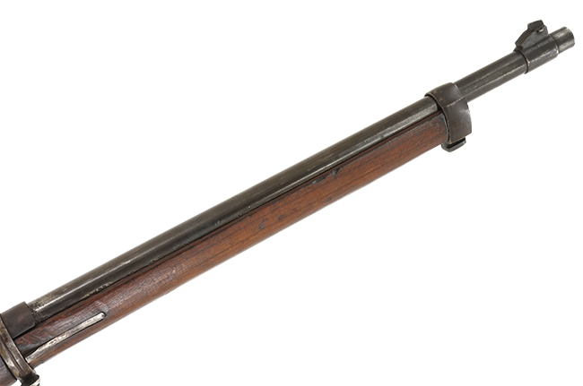 第二次大戦期 漢陽 八八式歩槍の銃身前部の詳細