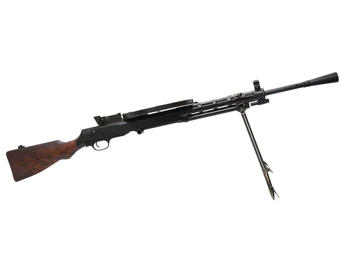 フィンランド DP (7,62 Pk D) 軽機関銃 (中期型、#624)