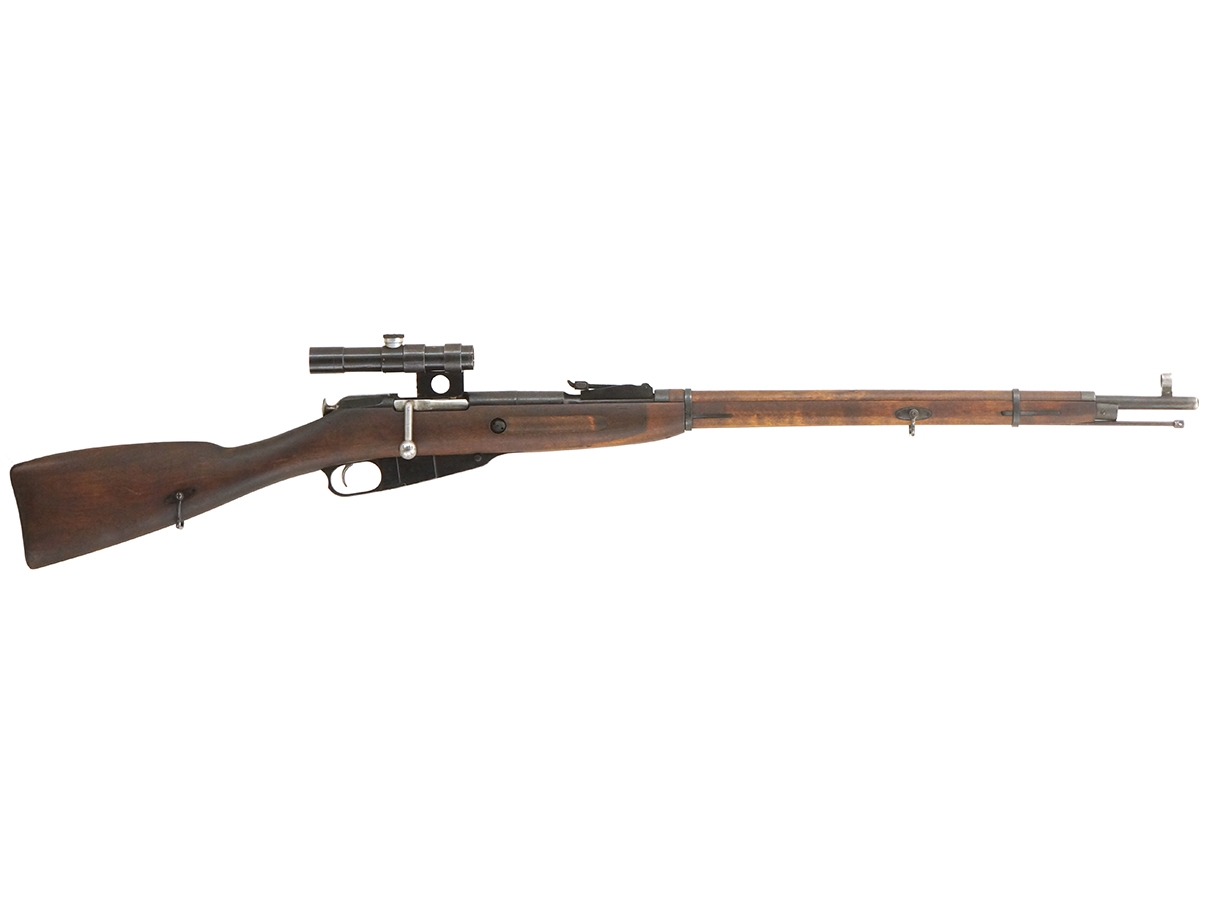 モシンナガン M1891/30 狙撃銃 (#3871、PUスコープ付)