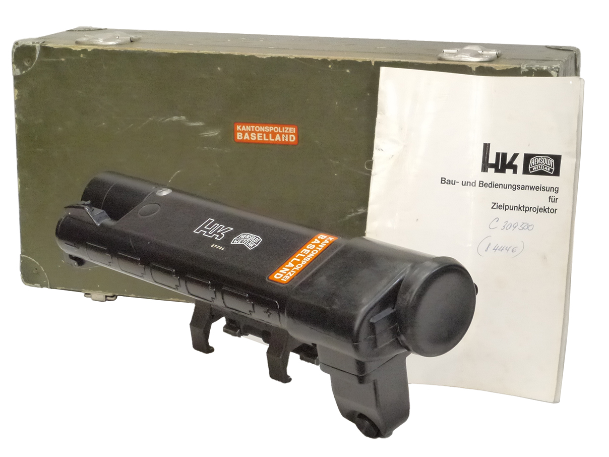 HK エイミング・ポイント・プロジェクター (オリジナル木箱 & 説明書付)