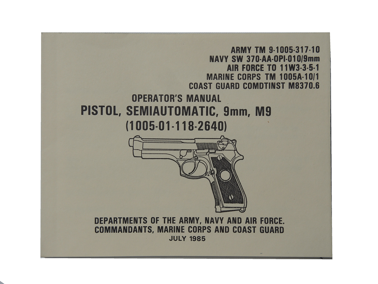 べレッタ M9 マニュアル