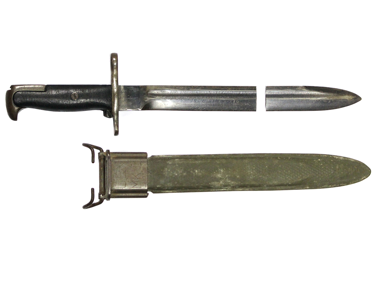 US M1 銃剣 (鞘にUSN Mk 1刻印、U.F.H.製)