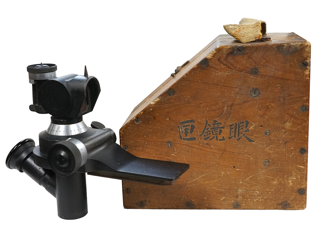 九二式歩兵砲 照準器 (眼鏡箱付)