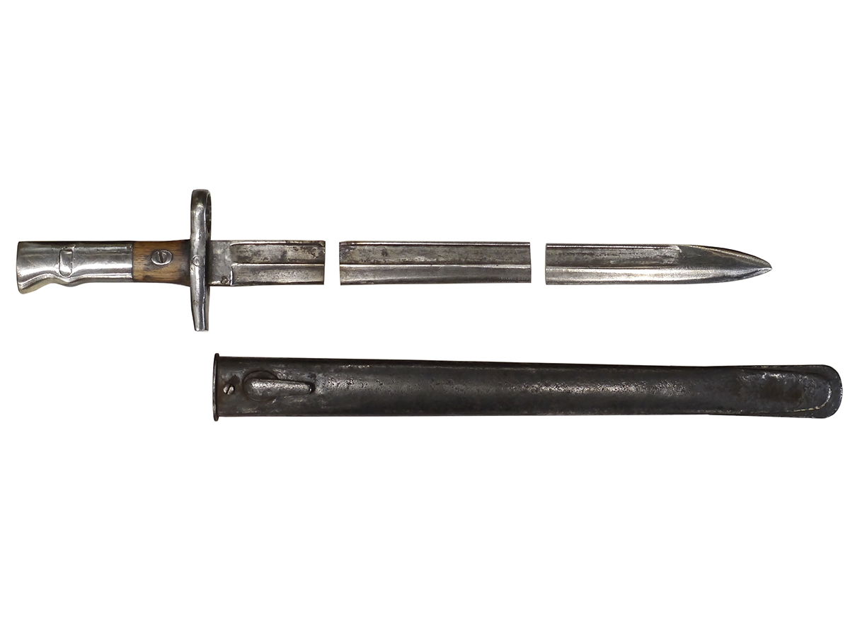 村田二十二年式 銃剣 (後期型、鍔欠けあり)