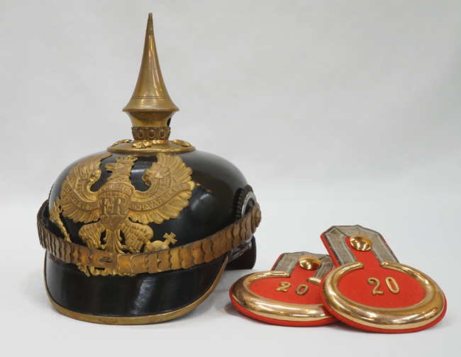 プロイセン王国 第二十歩兵連隊士官スパイク・ヘルメット