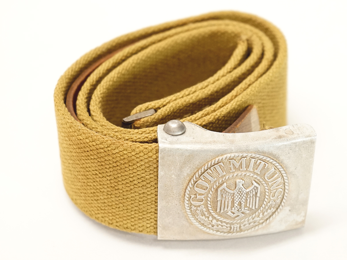 独陸軍アフリカ軍団 下士官兵用 ベルト & バックル