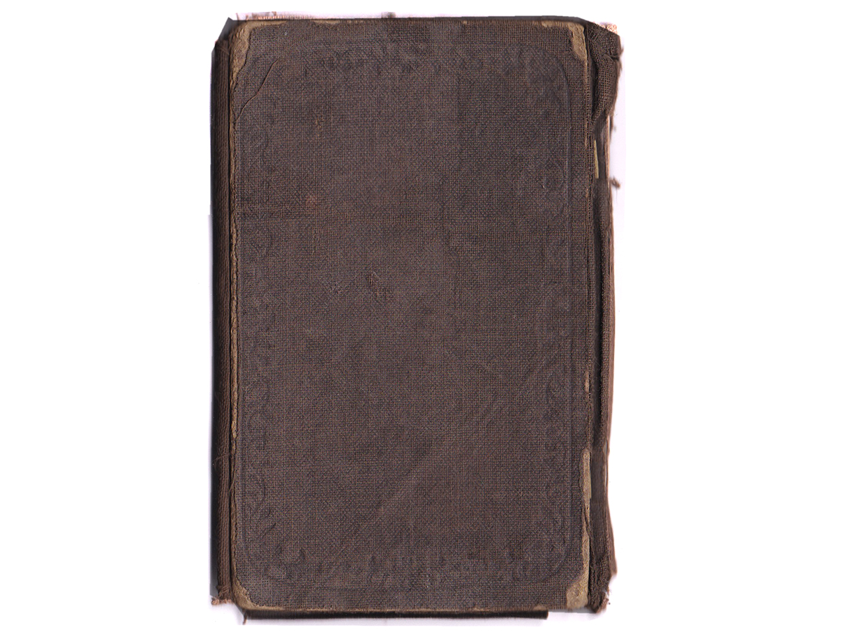 (25)軍隊手帳 (表紙は黒、明治35年、歩38、小柳庄蔵)