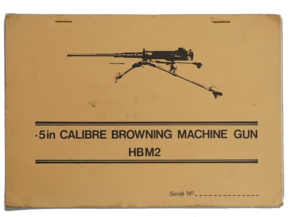 ブローニング M2 HB 射撃記録帳