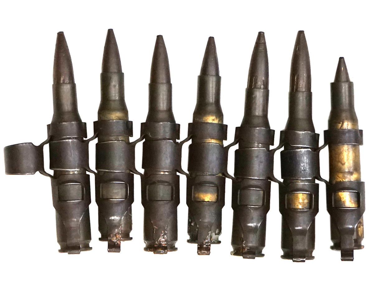 12,7mm×99 .50口径 ダミーカート 7発 セット