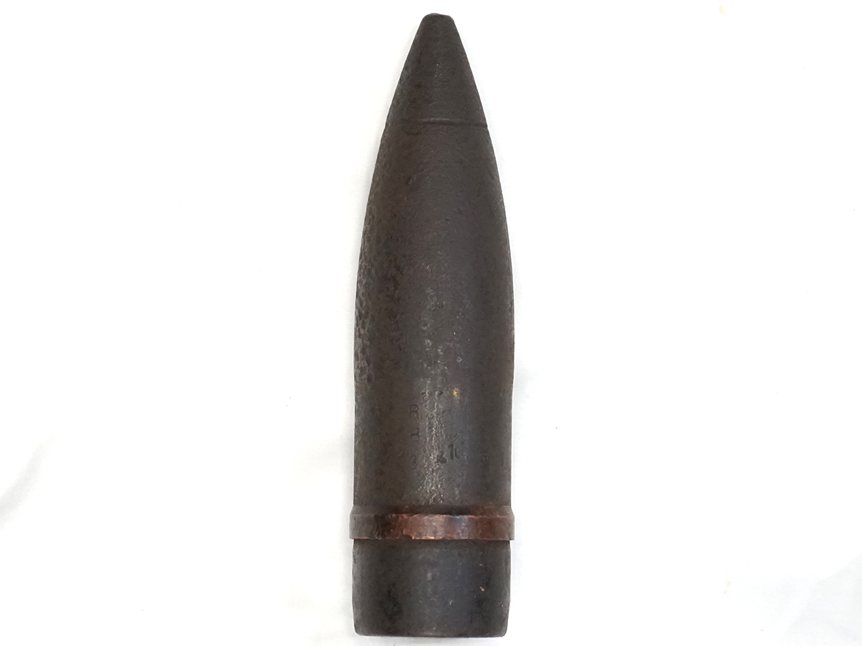 試製47mm仮帽付徹甲弾 弾頭 (合法安全処理品)