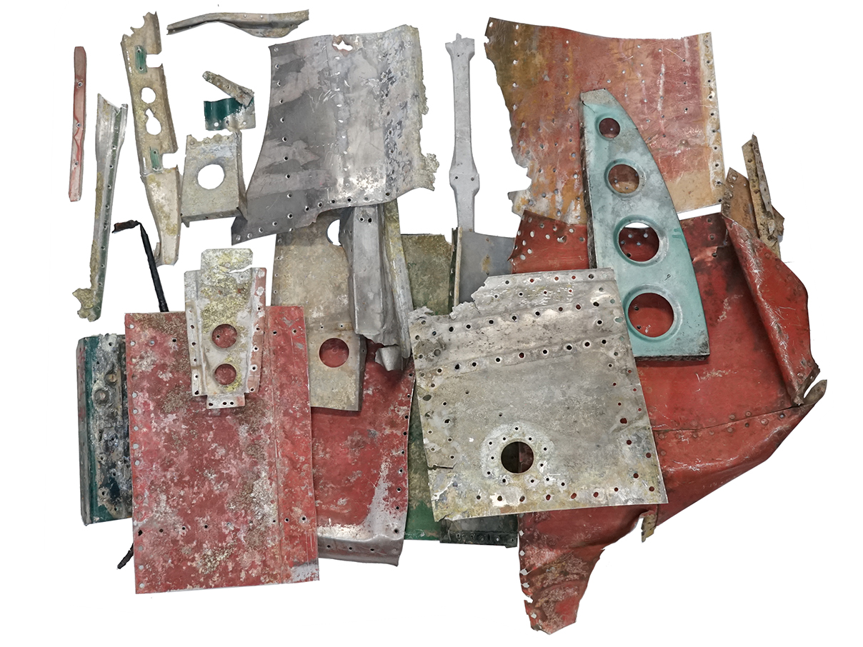 海軍機 外板・構造部材セット