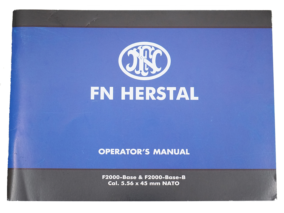 FN F2000 自動小銃 マニュアル