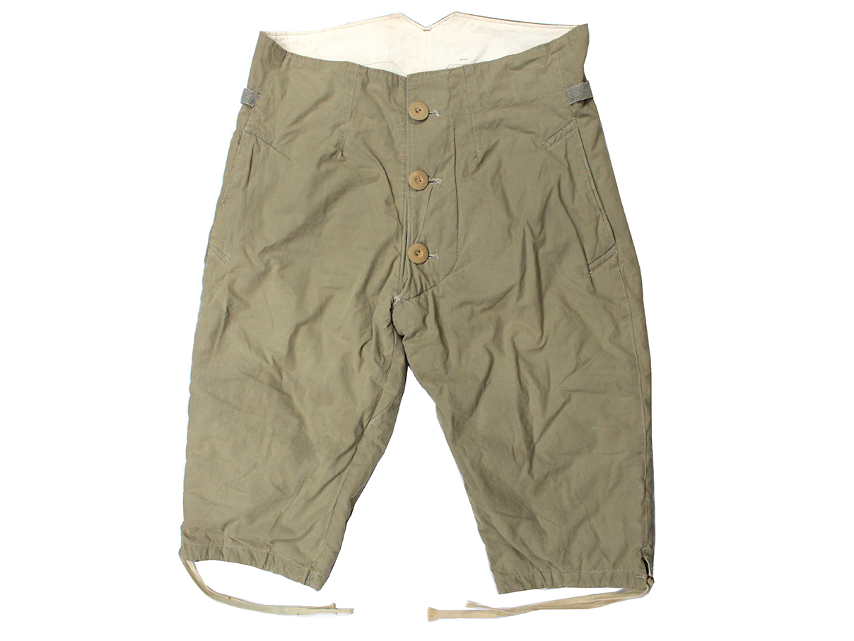 陸軍下士官兵用防寒袴 (昭和十九年製、大支検定)