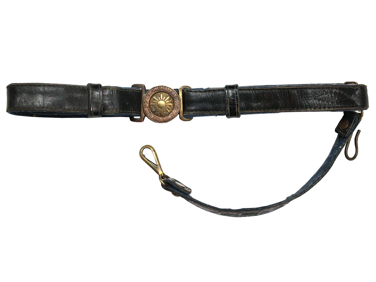 陸軍尉官用正刀帯 (フェルト色褪せ)