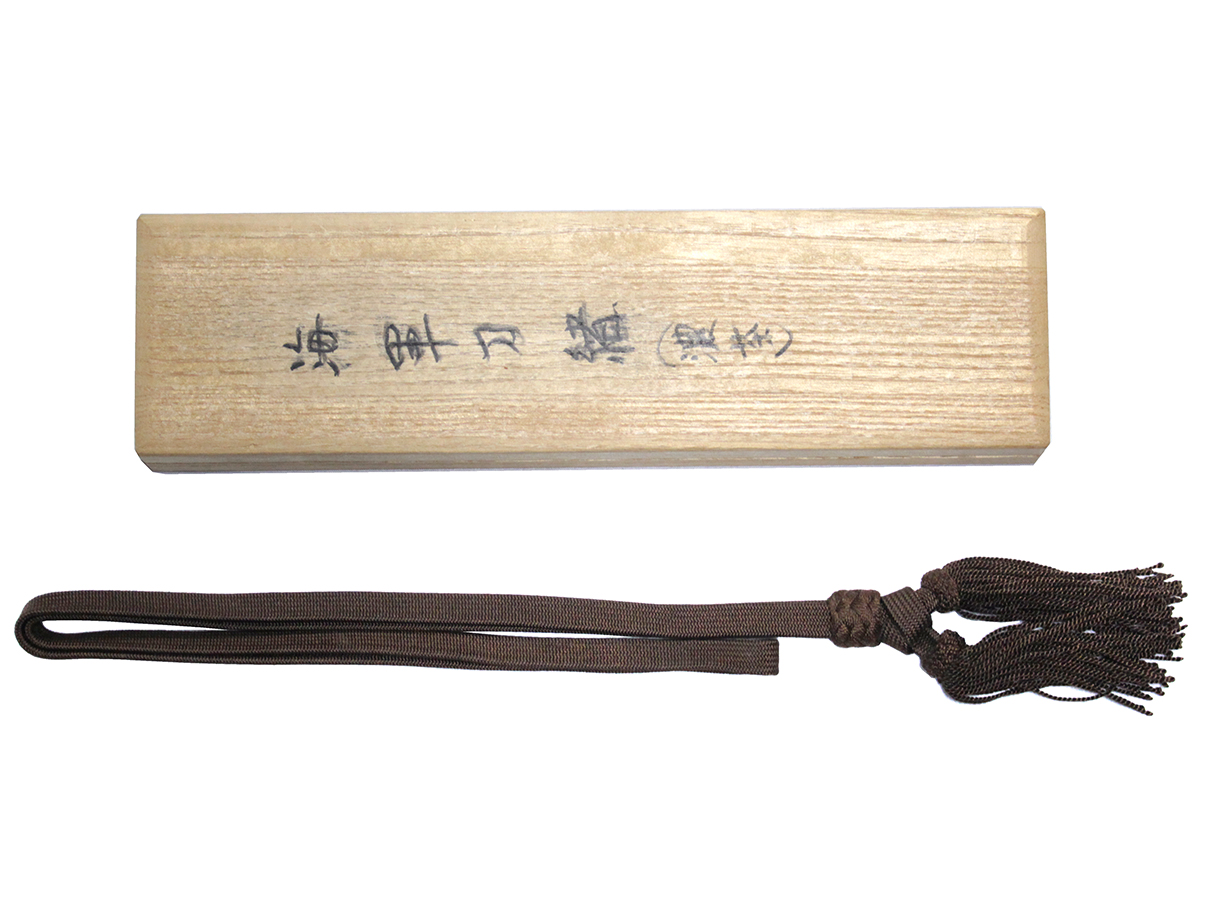 海軍士官平織刀緒 (濃茶色、代用桐箱付)