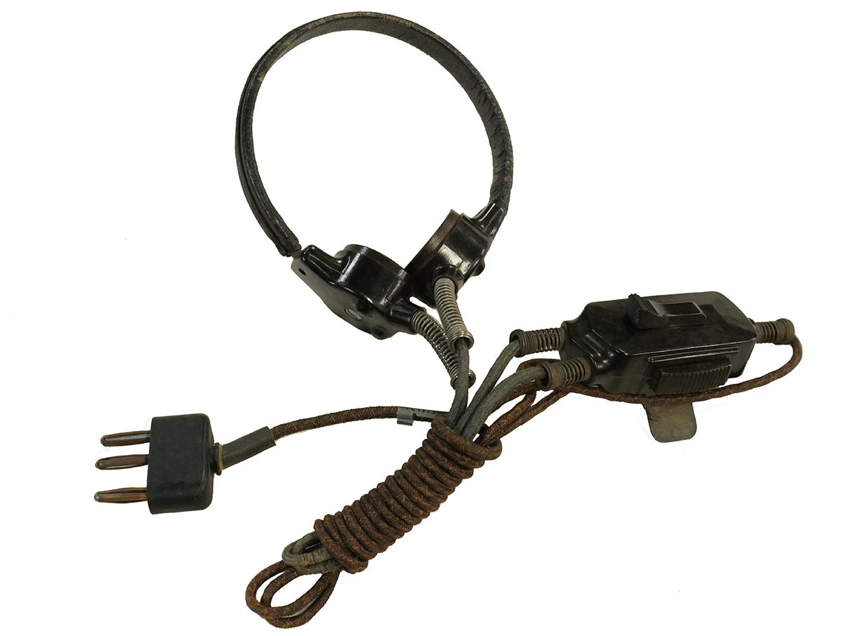 独陸軍 Kmf.b 戦車兵用 パンツァー・スロート・マイク