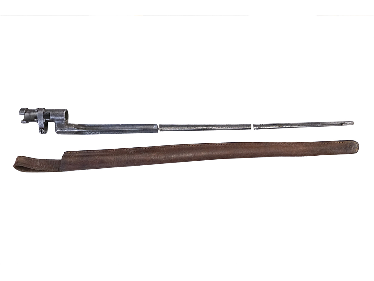 モシンナガン M1891 スパイク銃剣 (革製鞘付)