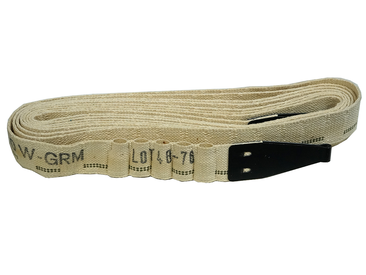 .30口径 230連 布製 アモ・ベルト (イスラエル軍使用品)