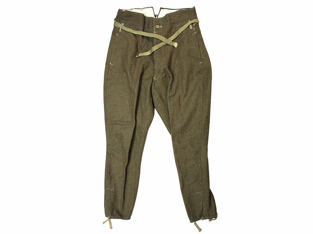 陸軍下士官兵用三式軍袴 (大号、昭和十九年製、大支検定)