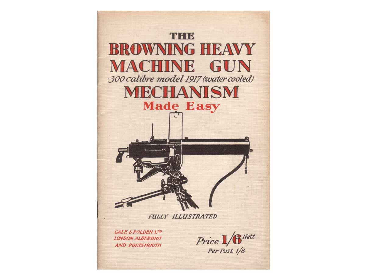 ブローニング M1917 マニュアル