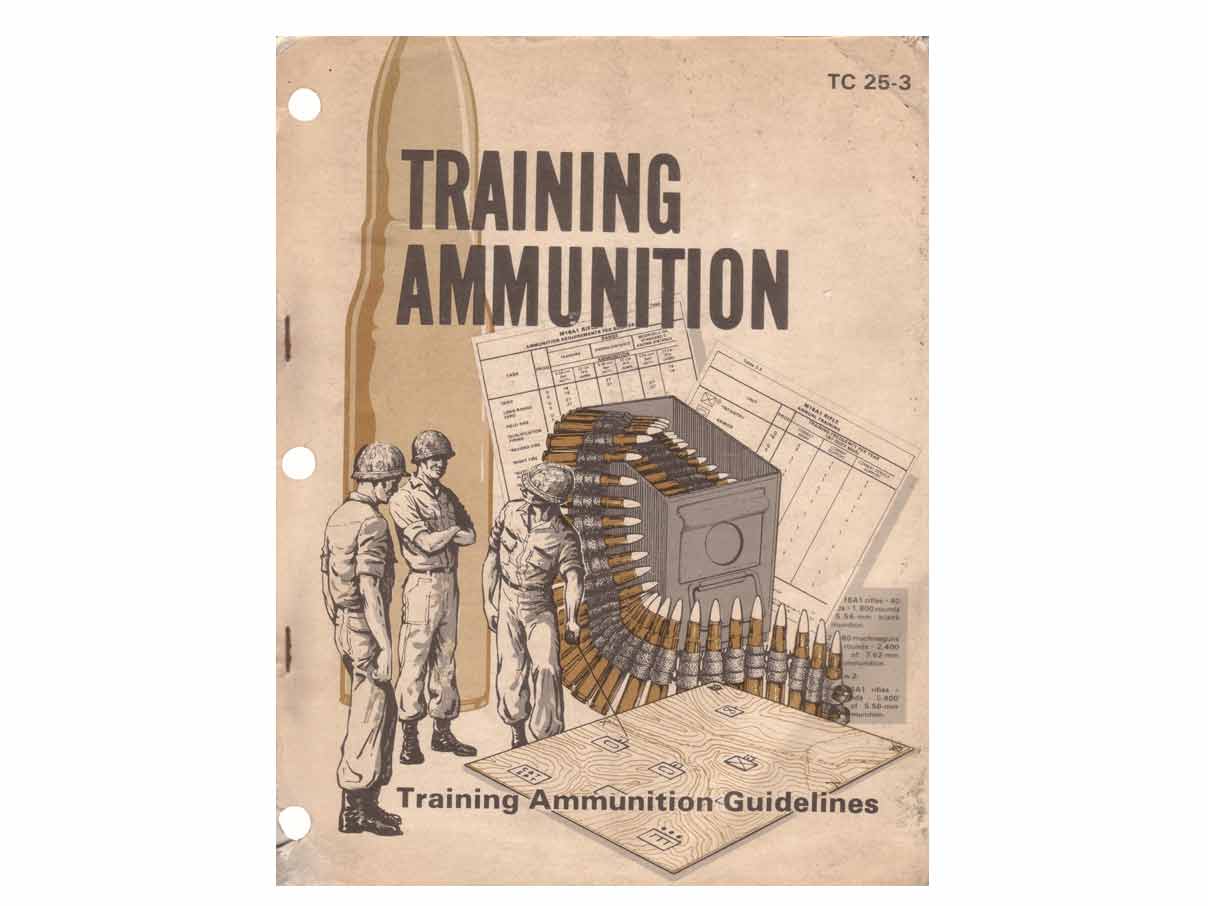 米軍訓練用弾薬マニュアル