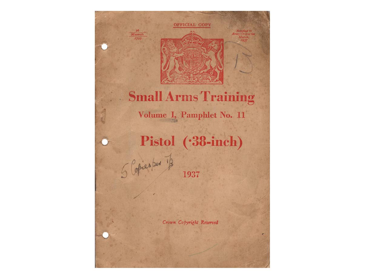 .38口径 ピストル マニュアル