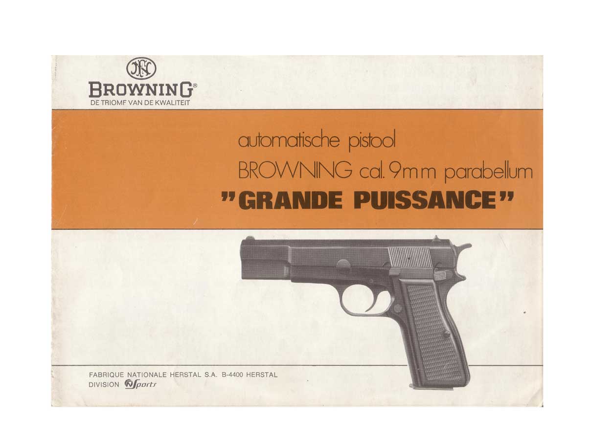 ブローニング ハイパワー マニュアル