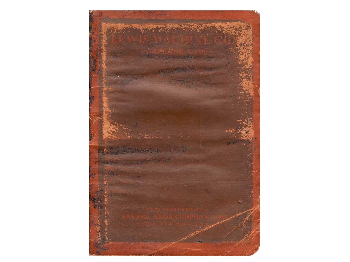 ルイスガン 航空旋回機関銃マニュアル