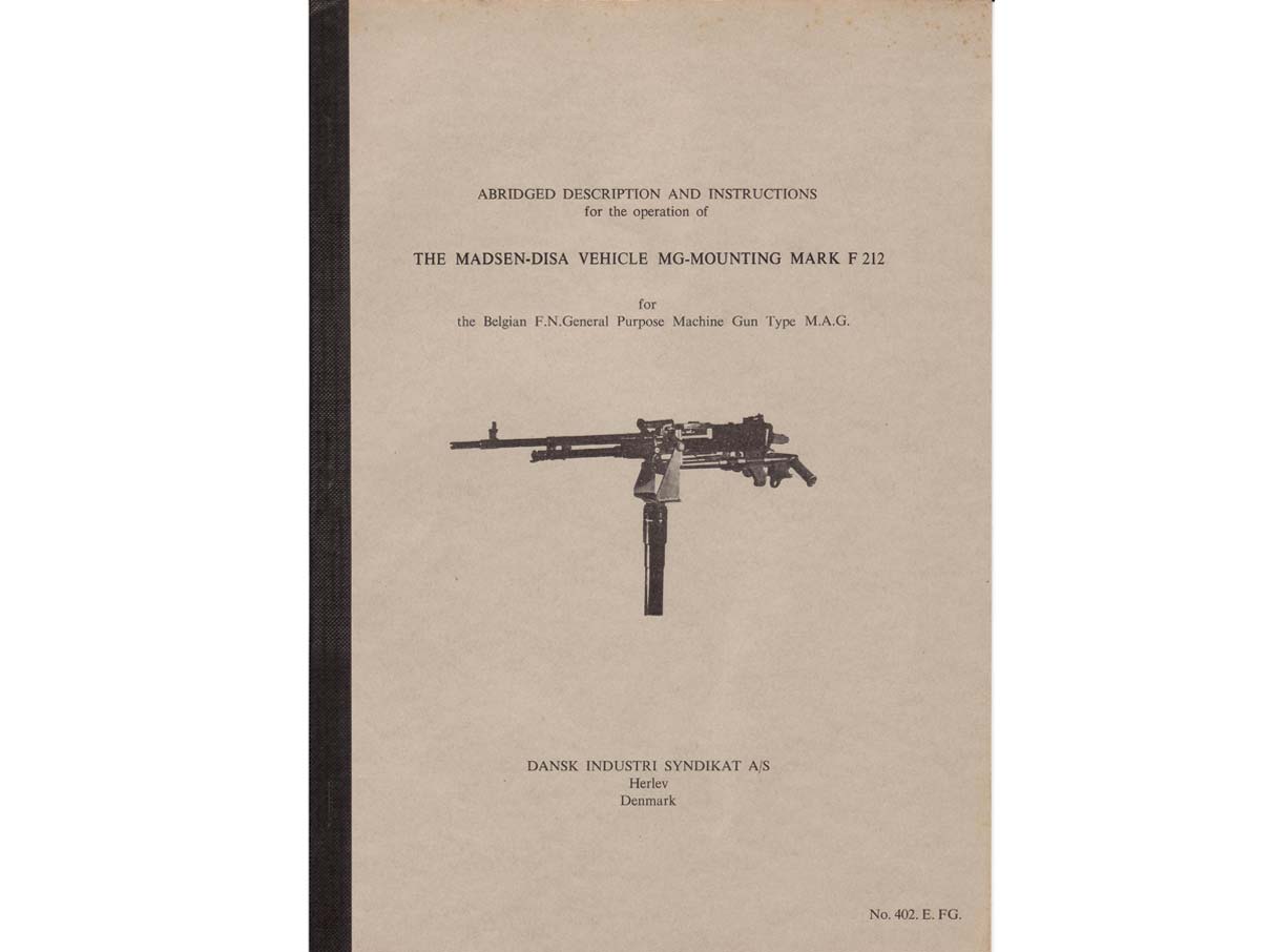 FN MAG 車載DISA マウント マニュアル