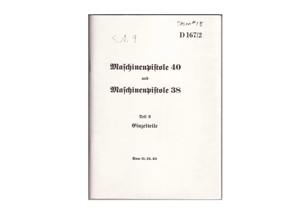 MP40/38 マニュアル