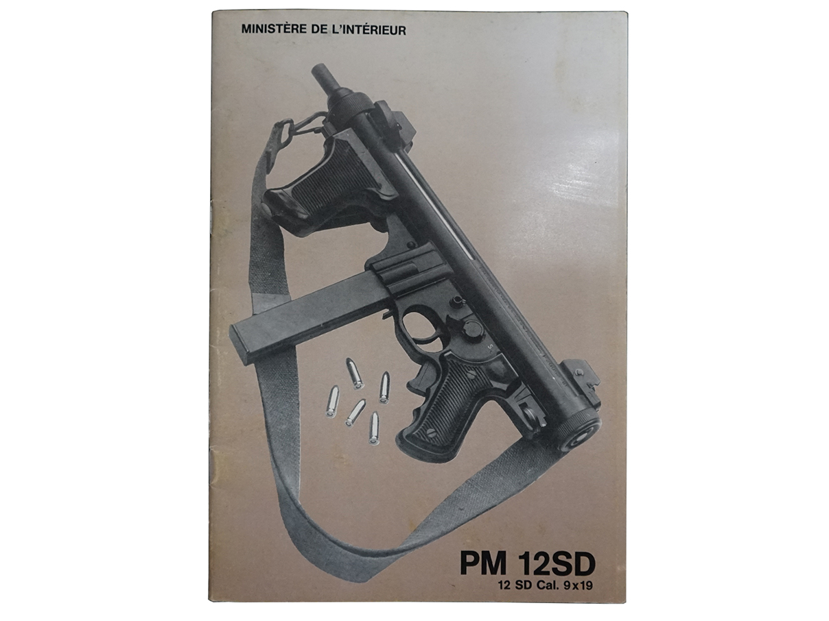 べレッタ M12 マニュアル (フランス語)