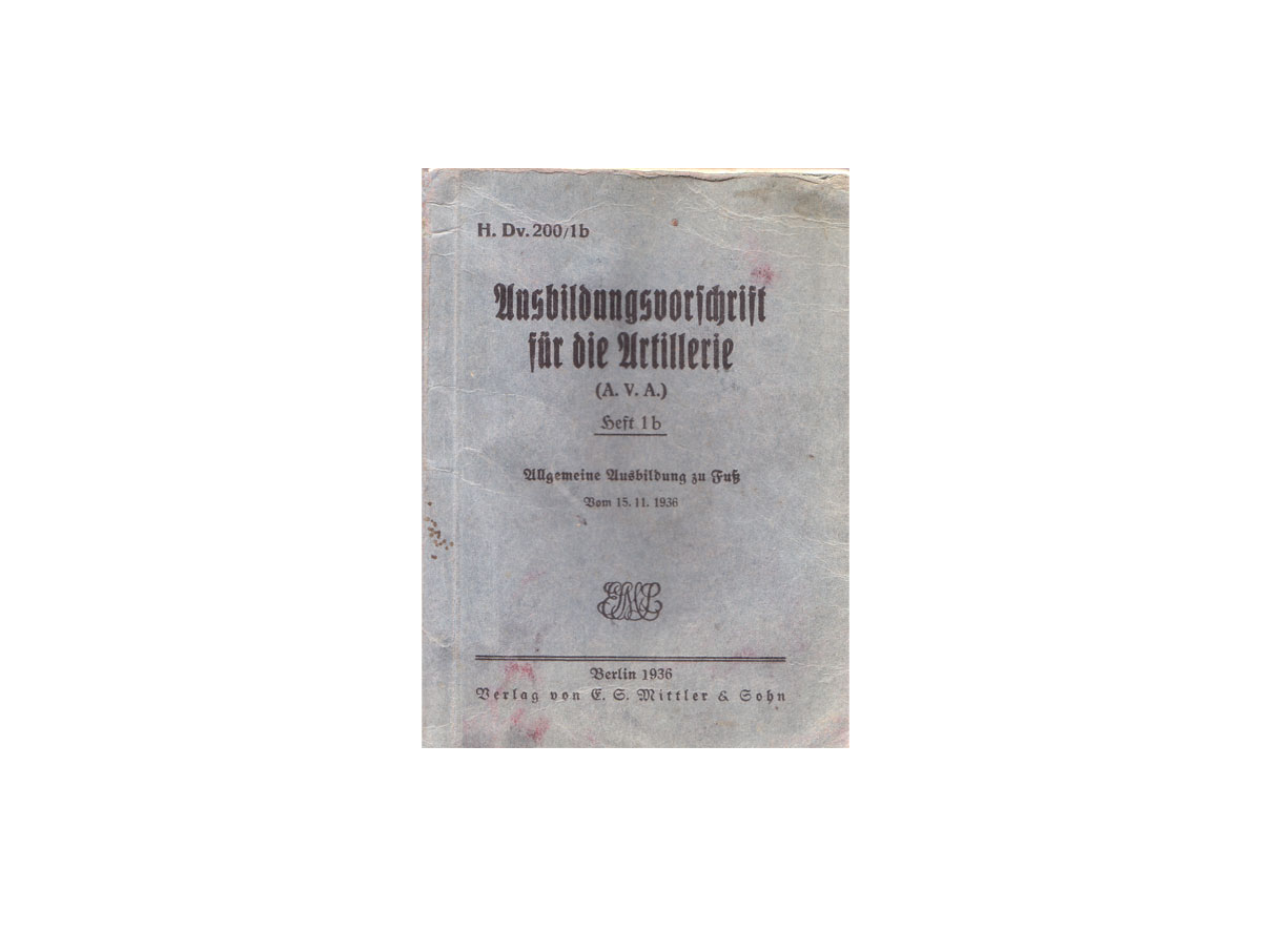 独軍砲兵教本