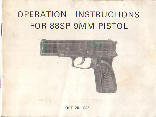 FEG ハイパワー ピストル マニュアル