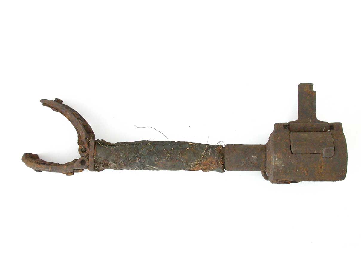 MG15 地上転用バット・ストック (オリジナル、発掘品)