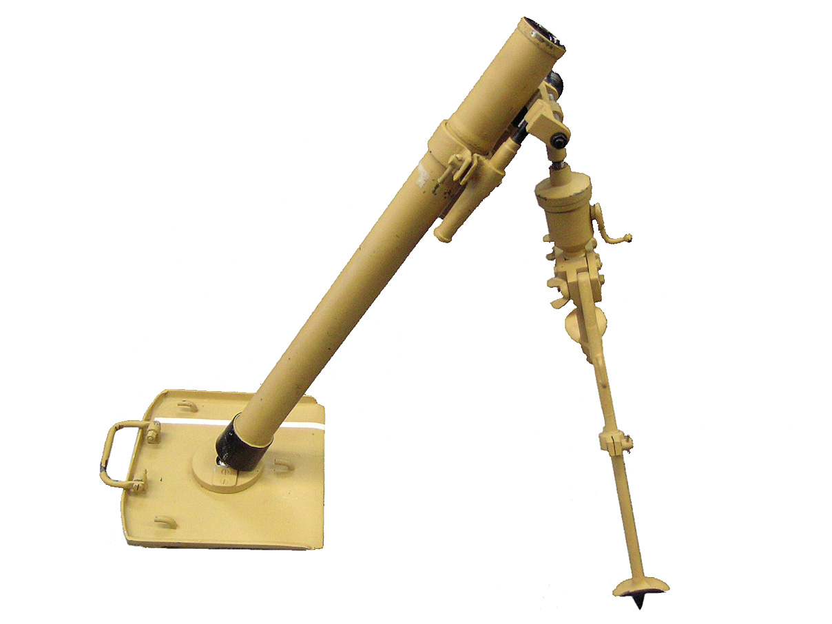 ミニチュア 81mm 迫撃砲