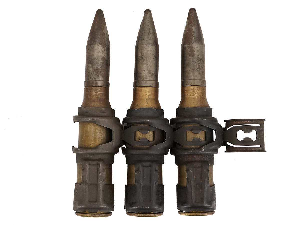 20mm機関砲弾 ダミーカート3発 & アモリンク セット