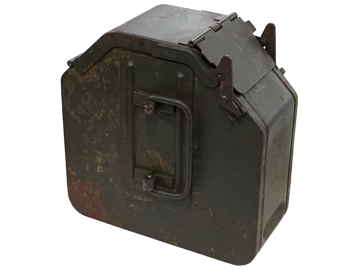 MG34 弾薬箱 (二連銃座用36型 初期型、1940年WECo製)