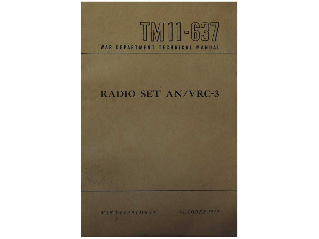 米軍 無線機 マニュアル
